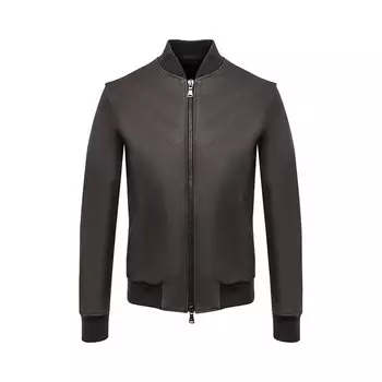 Кожаный бомбер Barbed