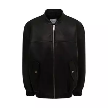 Кожаный бомбер Bats