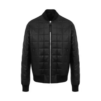 Кожаный бомбер Bottega Veneta