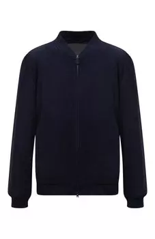 Кожаный бомбер Brioni