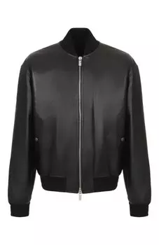 Кожаный бомбер Burberry