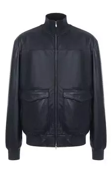 Кожаный бомбер Cortigiani