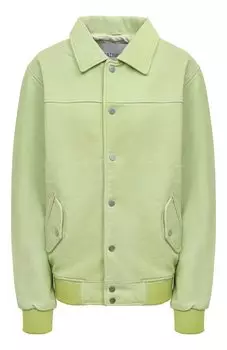 Кожаный бомбер Deadwood