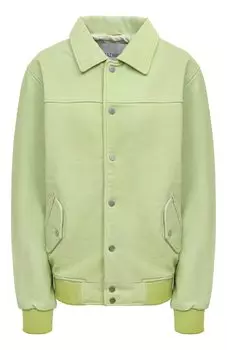 Кожаный бомбер Deadwood