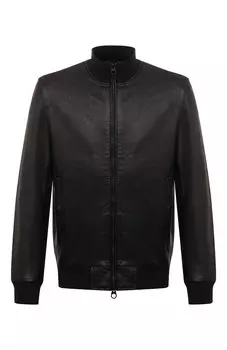 Кожаный бомбер Dirk Bikkembergs