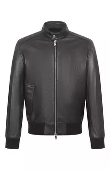 Кожаный бомбер Dondup