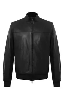 Кожаный бомбер Gimo's