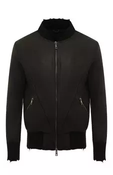 Кожаный бомбер Giorgio Brato