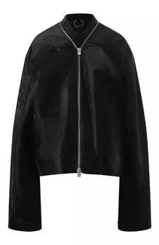 Кожаный бомбер Heliot Emil