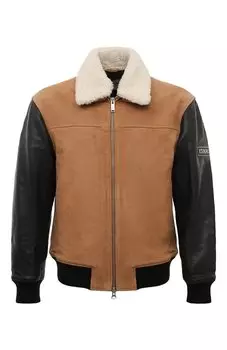 Кожаный бомбер Iceberg