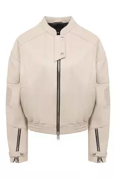 Кожаный бомбер Jacob Lee