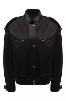 Кожаный бомбер Jacob Lee