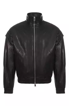 Кожаный бомбер Jacob Lee