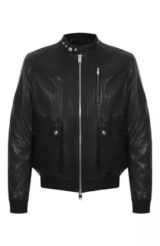 Кожаный бомбер Jacob Lee