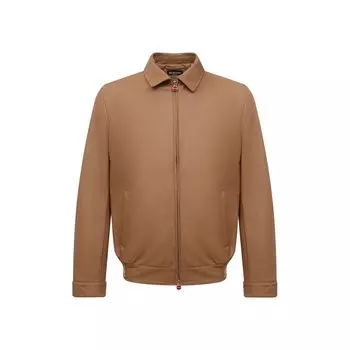 Кожаный бомбер Kiton