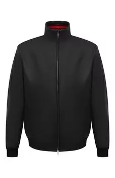 Кожаный бомбер Kiton