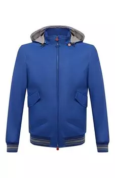 Кожаный бомбер Kiton
