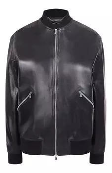 Кожаный бомбер Kiton