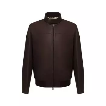 Кожаный бомбер Loro Piana