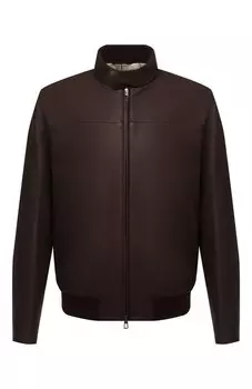Кожаный бомбер Loro Piana