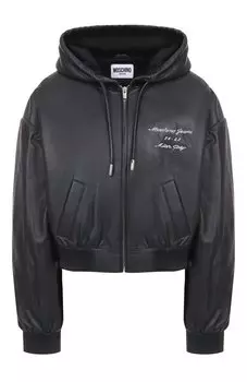 Кожаный бомбер M05CH1NO Jeans