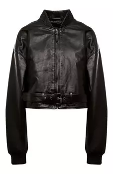 Кожаный бомбер Manokhi