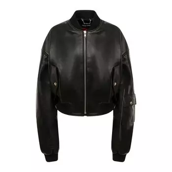 Кожаный бомбер Molly Moss