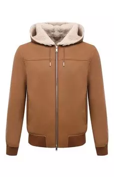 Кожаный бомбер MUST