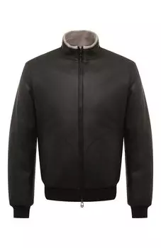 Кожаный бомбер MUST