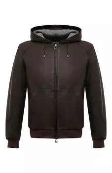 Кожаный бомбер MVST