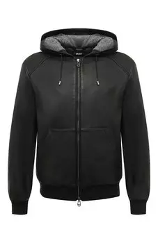 Кожаный бомбер MUST