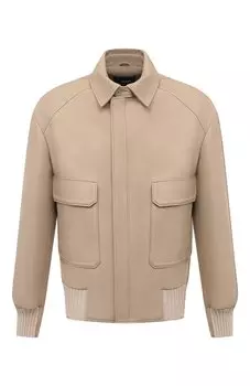 Кожаный бомбер MUST