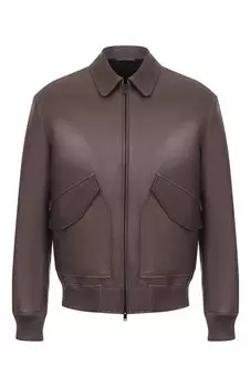 Кожаный бомбер MVST