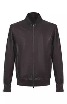 Кожаный бомбер MVST