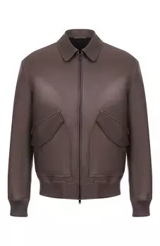 Кожаный бомбер MVST