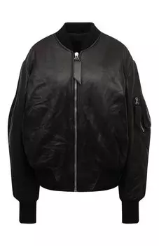 Кожаный бомбер The Attico