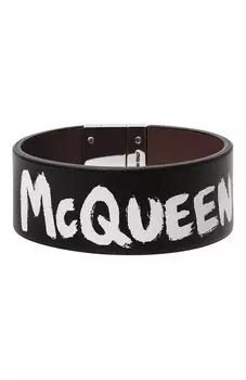 Кожаный браслет Alexander McQueen