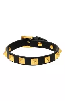 Кожаный браслет Valentino
