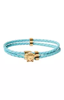 Кожаный браслет Versace