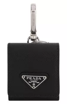 Кожаный чехол для AirPods Prada