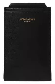 Кожаный чехол для iPhone Giorgio Armani