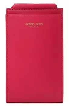 Кожаный чехол для iPhone Giorgio Armani