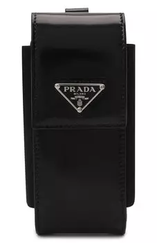 Кожаный чехол для iPhone Prada
