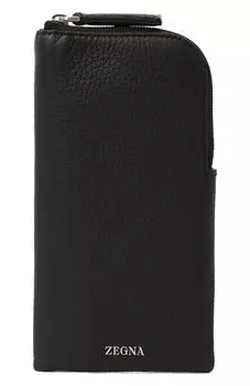 Кожаный чехол для очков Zegna