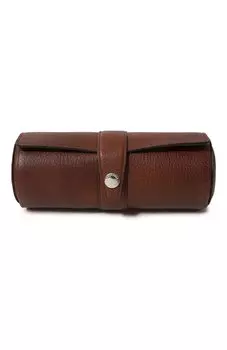 Кожаный футляр для часов Brunello Cucinelli