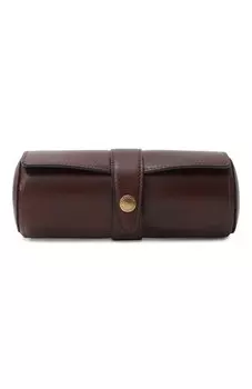 Кожаный футляр для часов Brunello Cucinelli