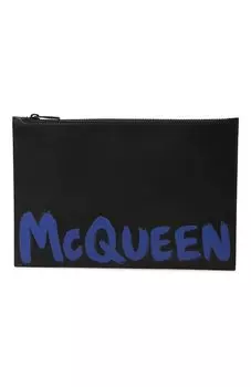 Кожаный футляр для документов Alexander McQueen