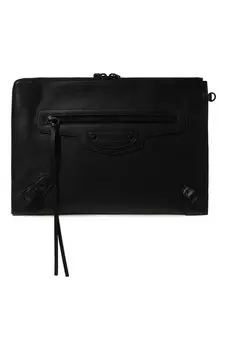 Кожаный футляр для документов Balenciaga