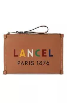 Кожаный футляр для документов Lancel
