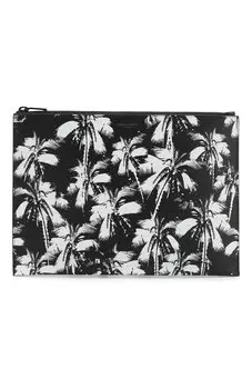 Кожаный футляр для документов Saint Laurent